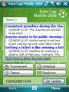 Resco Euro Cup Mobile 1.01 -    2008