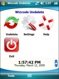 Wizcode Undelete Mobile v1.00.001