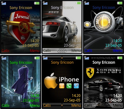 60   Sony Ericsson / 60 Themes for Sony Ericsson