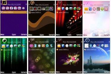 Nokia S60 Symbian 9. Themes Pack #24