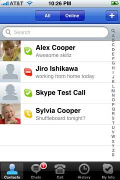 Skype 1.0 (iPhone)