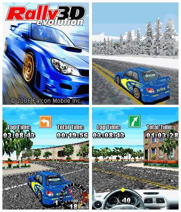 Rally Evolution 3D (Java )