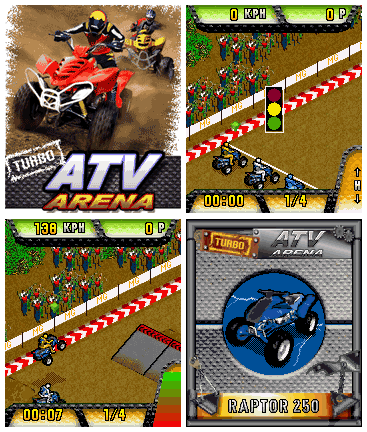 Turbo ATV Arena - Mobile Java Games