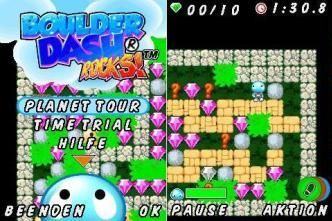 Boulder Dash Rocks! - Mobile Java Games