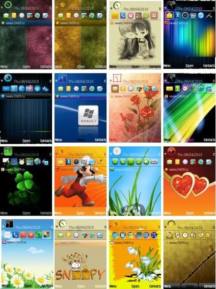 Nokia S60 Symbian 9. Themes Pack #28