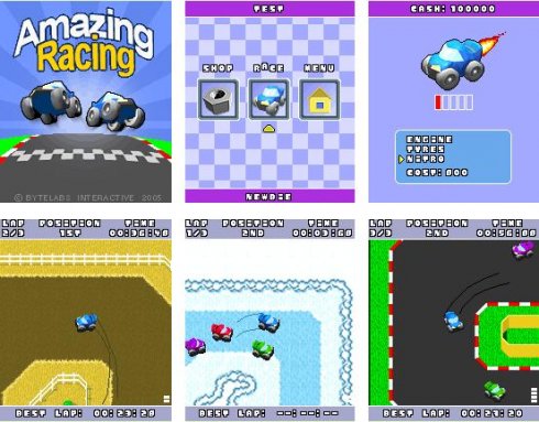 Amazing Racing - Mobile Java Games