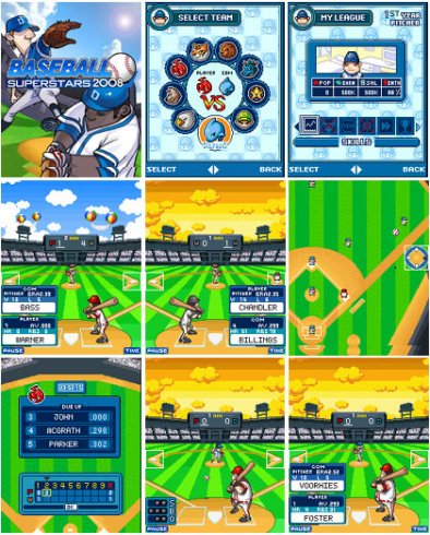 Baseball Superstars 2008 - Mobile Java Games