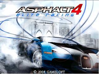 Asphalt 4: Elite Racing (sis) - Symbian 9.x