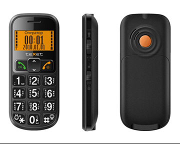 Texet TM-B200: ещё один телефон для пожилых