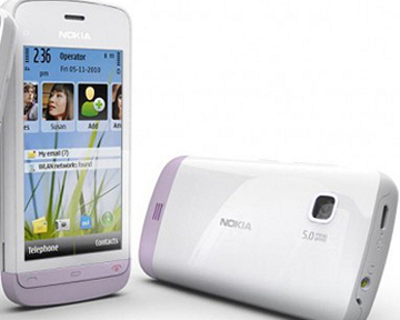 Nokia C5-03: бюджетный смартфон с тачскрином