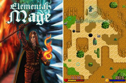 Elemental Mage - Mobile Java Games