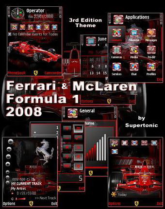 Ferrari & Mclaren F1 2008 Theme
