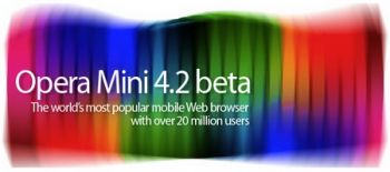Opera Mini 4.2 beta - java