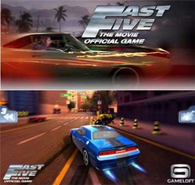 Fast Five The Movie Official Game () 400x240 Touch