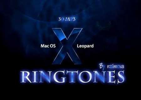 Ringtones /  Apple Mac OS X