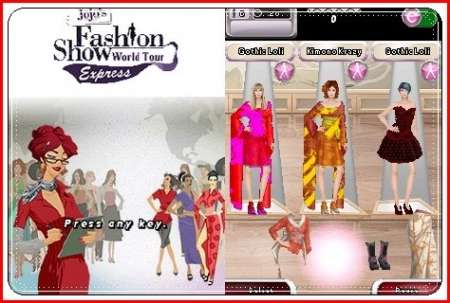 Jojos Fashion Show 3 / Демонстрация мод Jojos 3 / Java