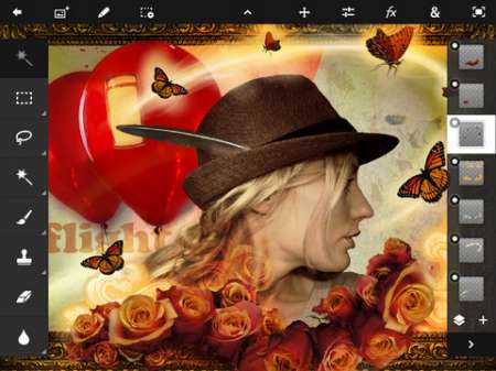 Adobe Photoshop Touch v1.3.0  + iPhone v1.1.0 [.ipa/iPhone/iPod Touch/iPad]