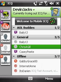 ICQ v1.0.8.1 beta