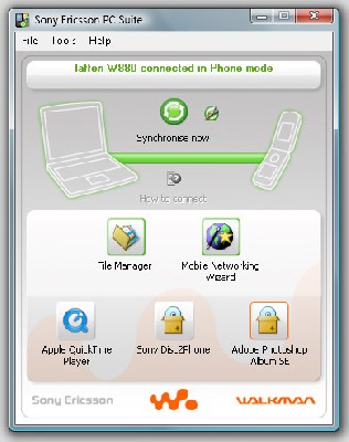 Sony Ericsson PC Suite 5.009.00