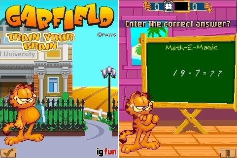 Garfield Train Your Brain |     :)