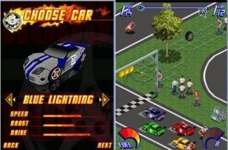 Fire And Flames Racing - Mobile Java Games
