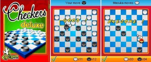 Checkers Deluxe - Mobile Java Games