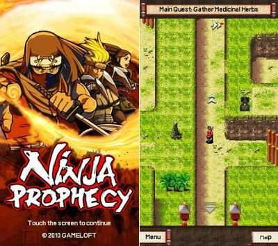 Ninja Prophecy - Mobile Java Games