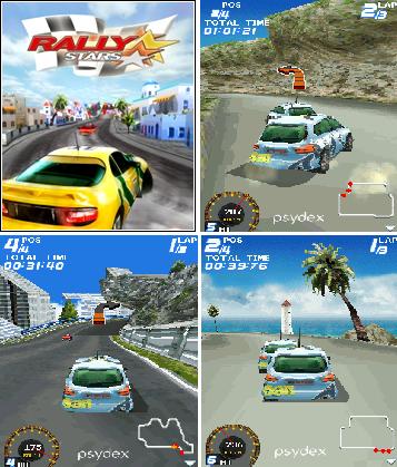 Rally Stars 3D - Mobile Java Games