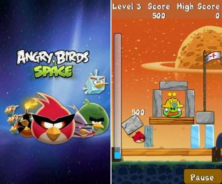 Java  Angry Birds Space v.1.0