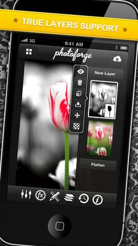 PhotoForge2 v2.1.92 [.ipa/iPhone/iPod Touch/iPad]