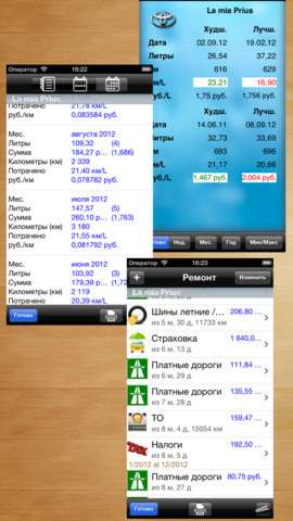 myFuelLog v4.6.7 [RUS] [.ipa/iPhone/iPod Touch/iPad]